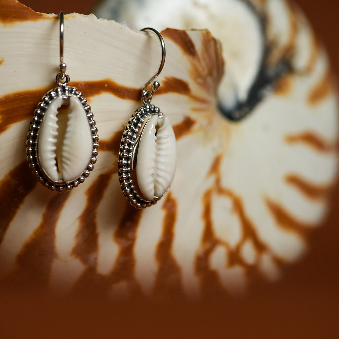 Cowrie Earrings